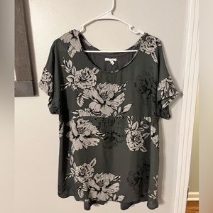 Floral blouse